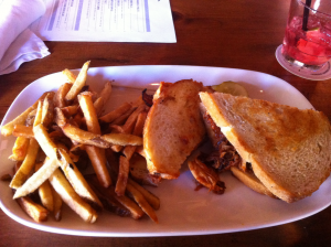 Sandwich From Grand Rapids Brewery