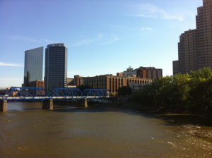 River With Skyline