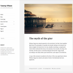 TwentyFifteen Two-Column Layout
