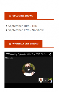 Normal Widget Titles
