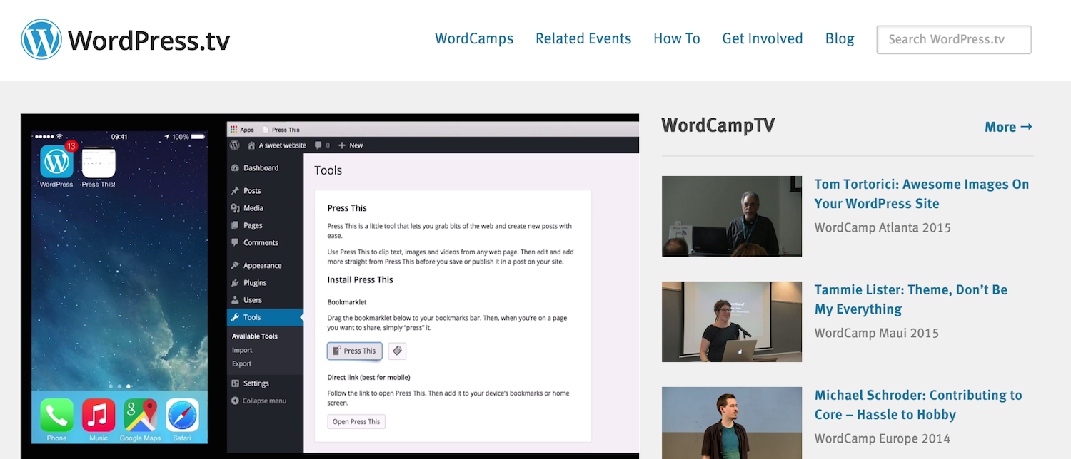 WordPress.tv is Branching Out Into Beginner Tutorial Videos