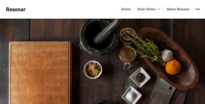 Resonar: A Free WordPress Blog Theme Designed to Showcase Featured Images