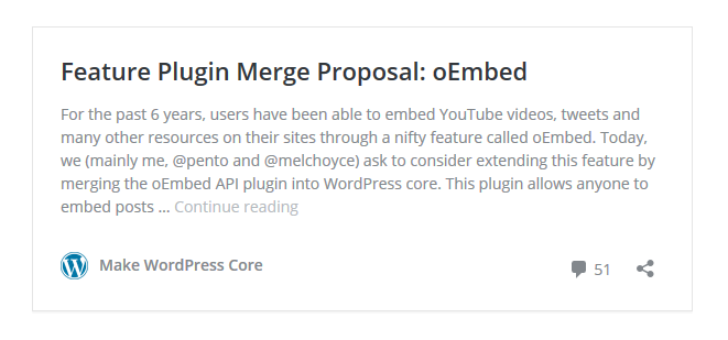 WordPress 4.4 Streamlines Content Sharing
