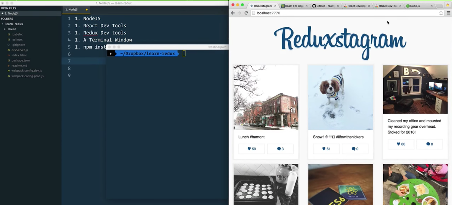 Wes Bos Launches Free React.js + Redux Online Course