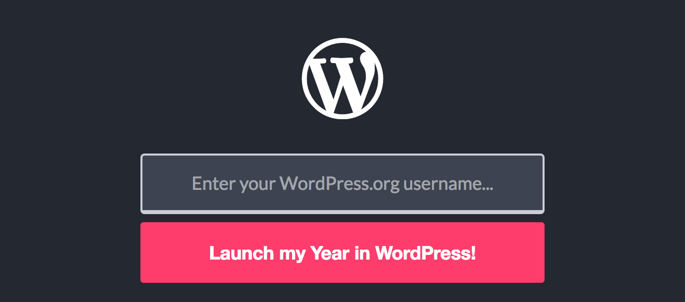 Year in WP Creates a Personalized Review of WordPress Contributions in 2016
