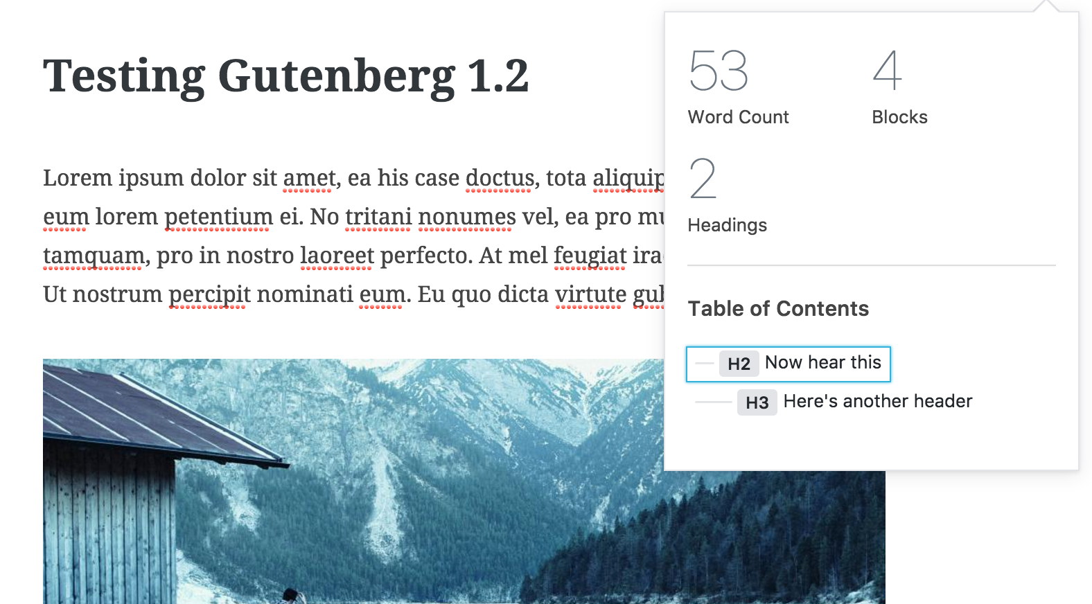 Gutenberg 1.2 Adds Postmeta Support and Extended Settings Placeholder