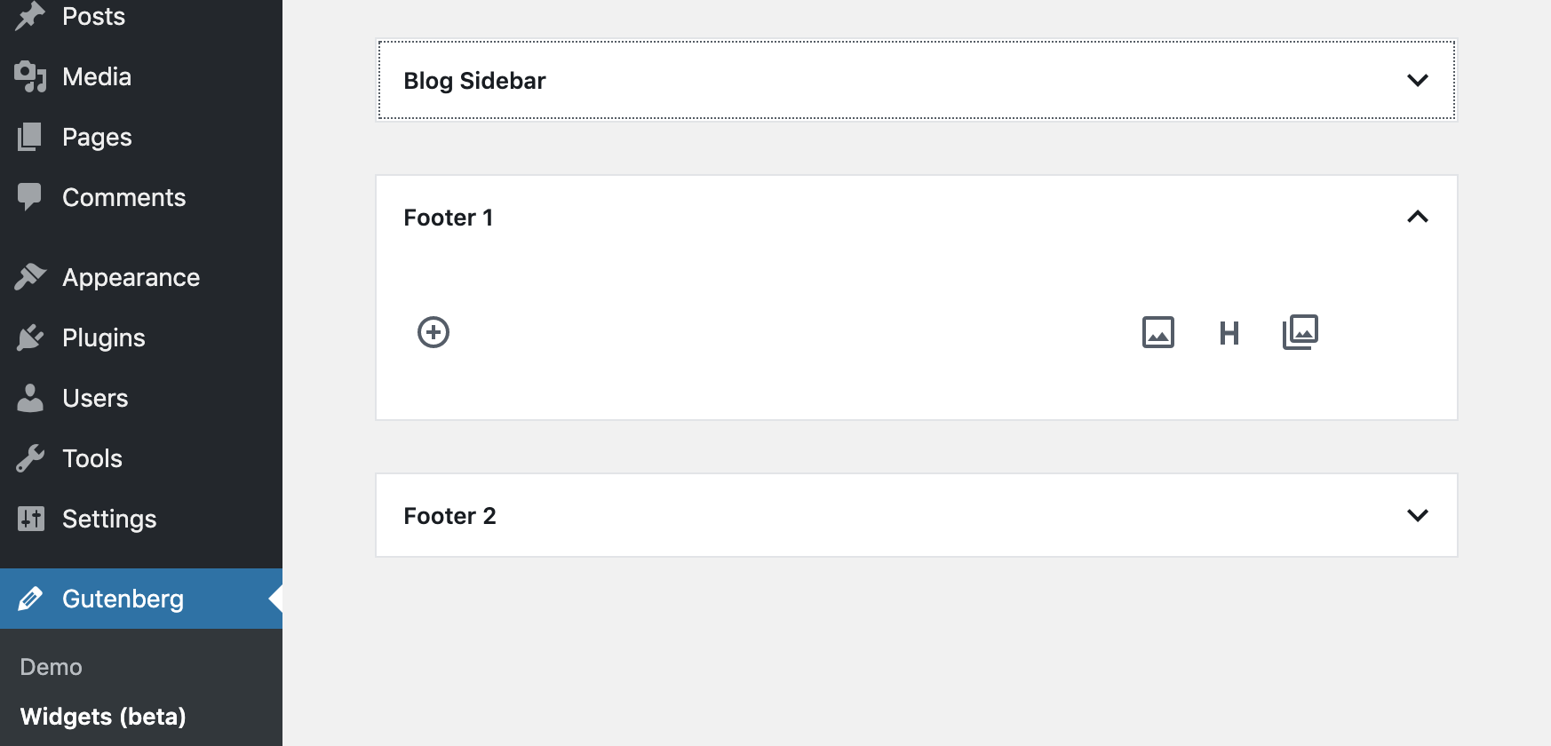 Gutenberg 5.8 Released with Prototype of New Block-based Widgets Screen