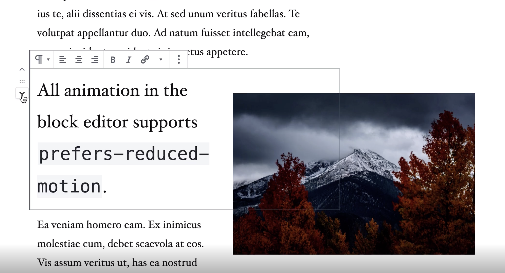 Gutenberg 6.1 Introduces Animation to Block Moving Actions, Adds Block-Based Widgets Screen Experiments