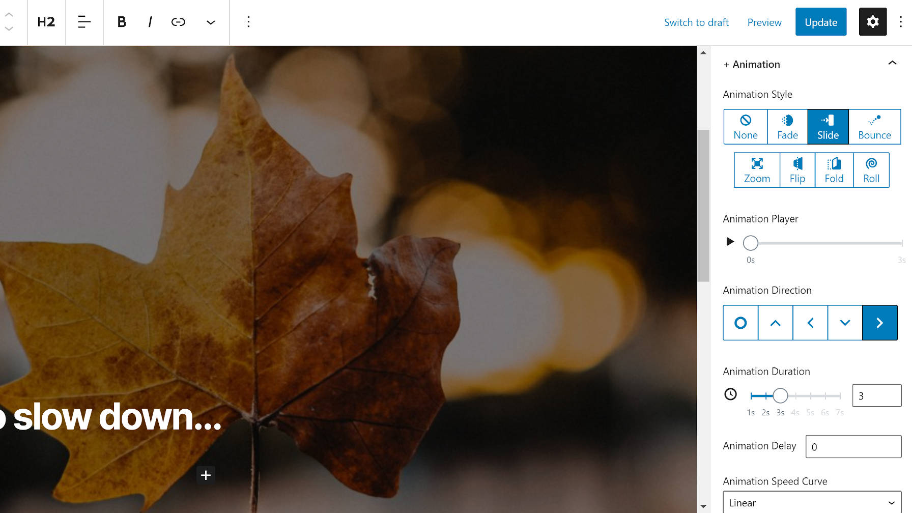 EditorPlus 1.9 Adds Animation Builder for the Block Editor