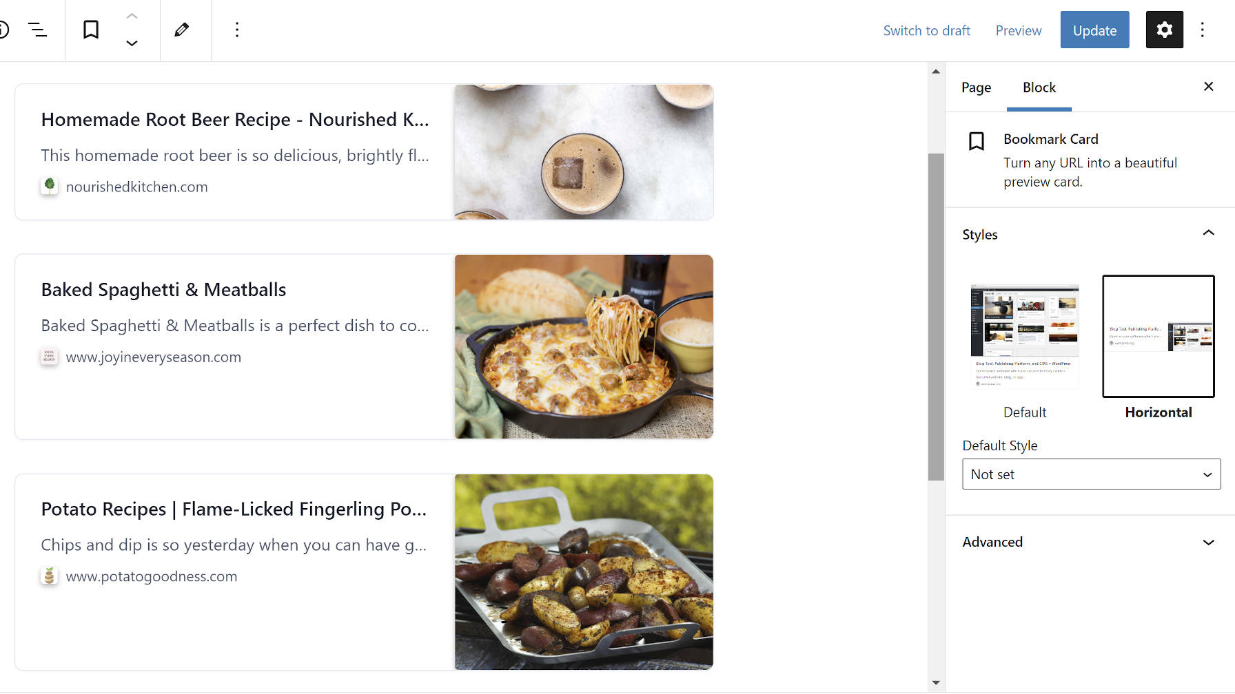 Embed Any URL Into WordPress With the Bookmark Card Block
