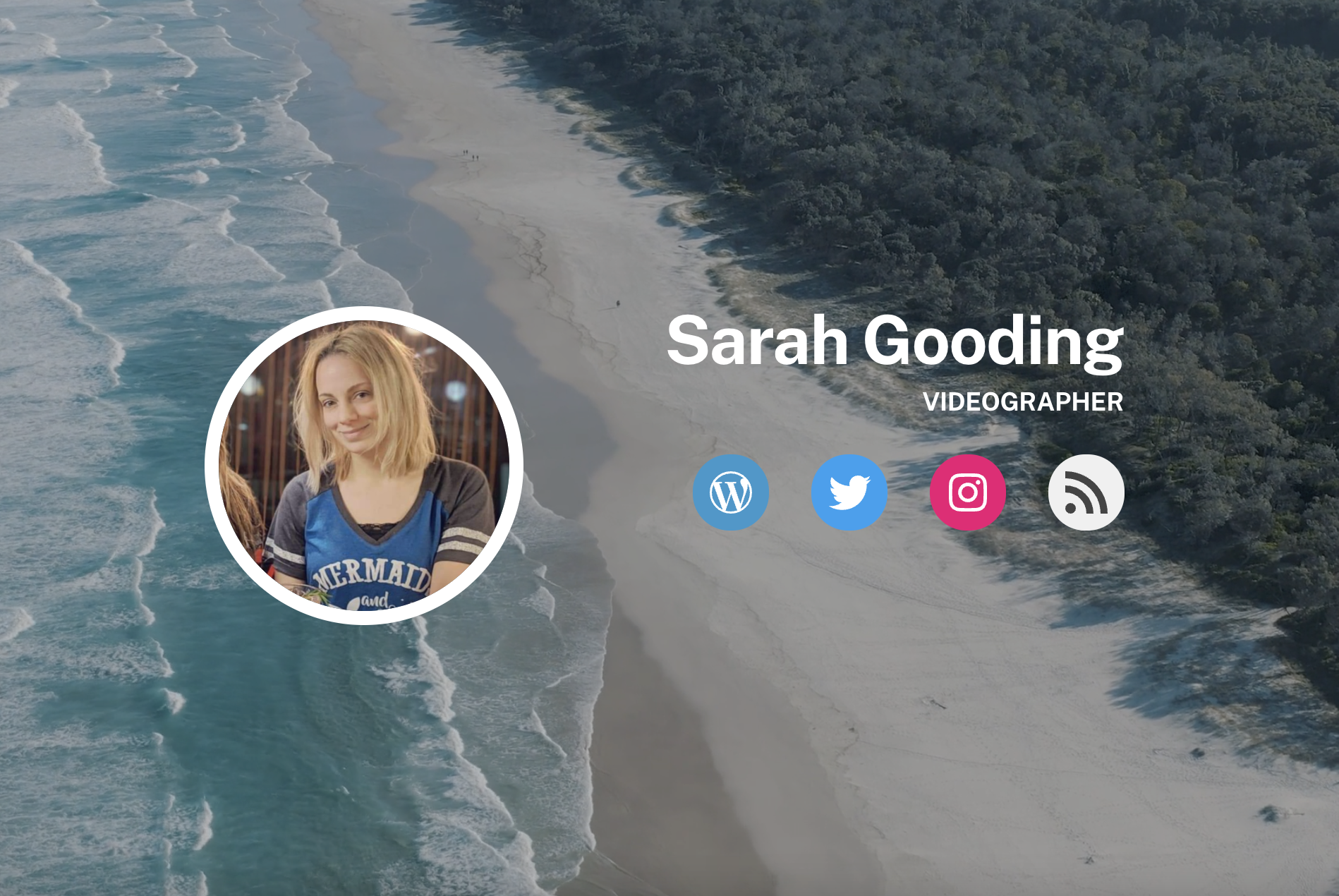 How to Build a vCard Website with a Video Background