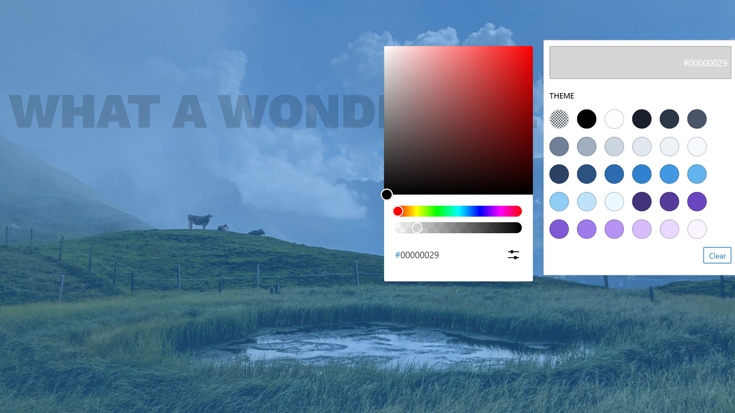 Gutenberg 12.5 Introduces Global Styles Variations, Preserves Adjacent Button Styling, and Adds Alpha Transparency to Color Pickers