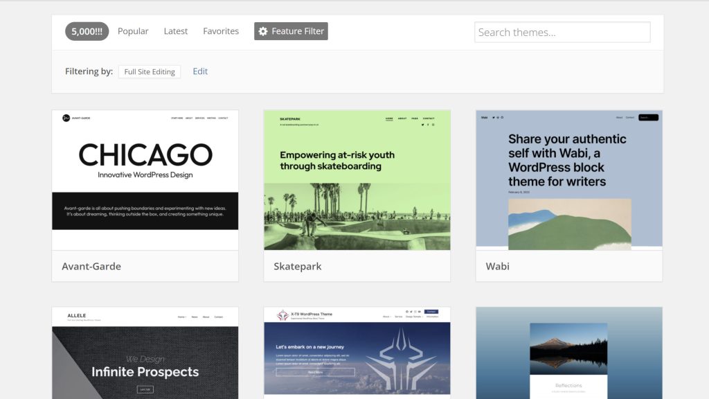 Does WordPress Need 1,000s of Block Themes in the Era of Full Site Editing?