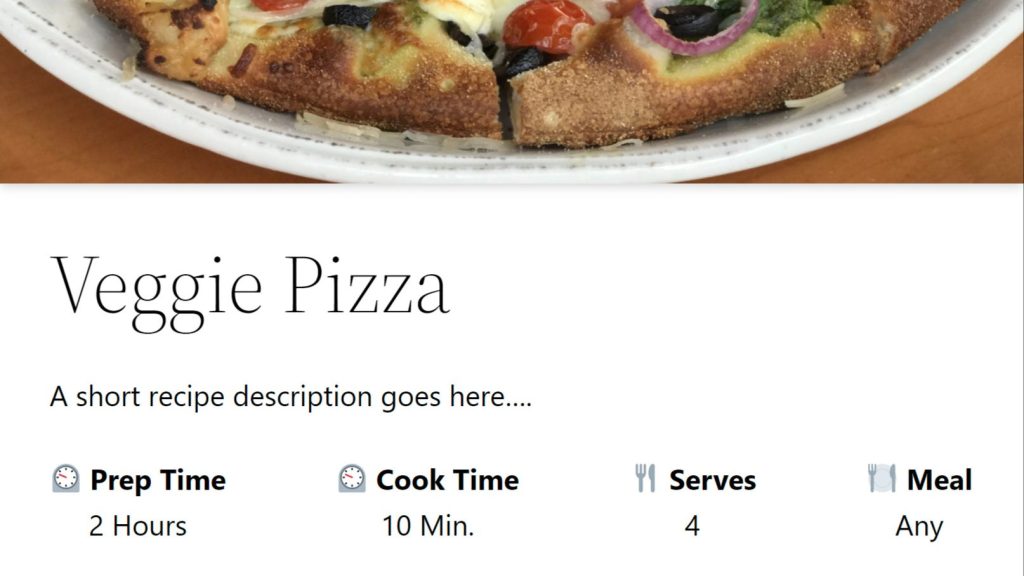 How To Build a Recipe Card via the WordPress Block Editor