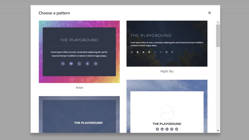 WordPress 6.0 Might Ship a Feature for Picking a Block Pattern on Page Creation