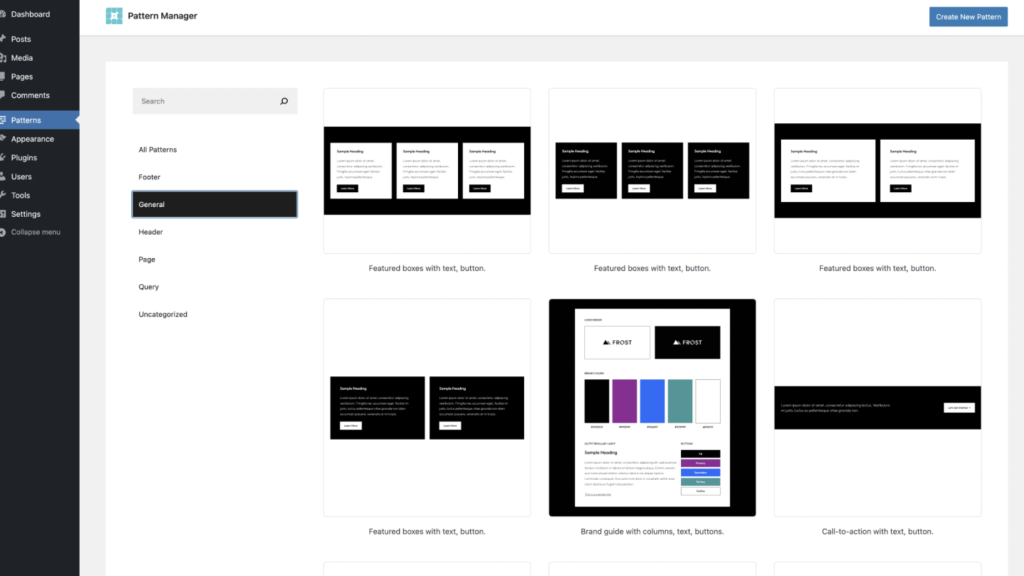 Pattern Manager Plugin Now Available on WordPress.org