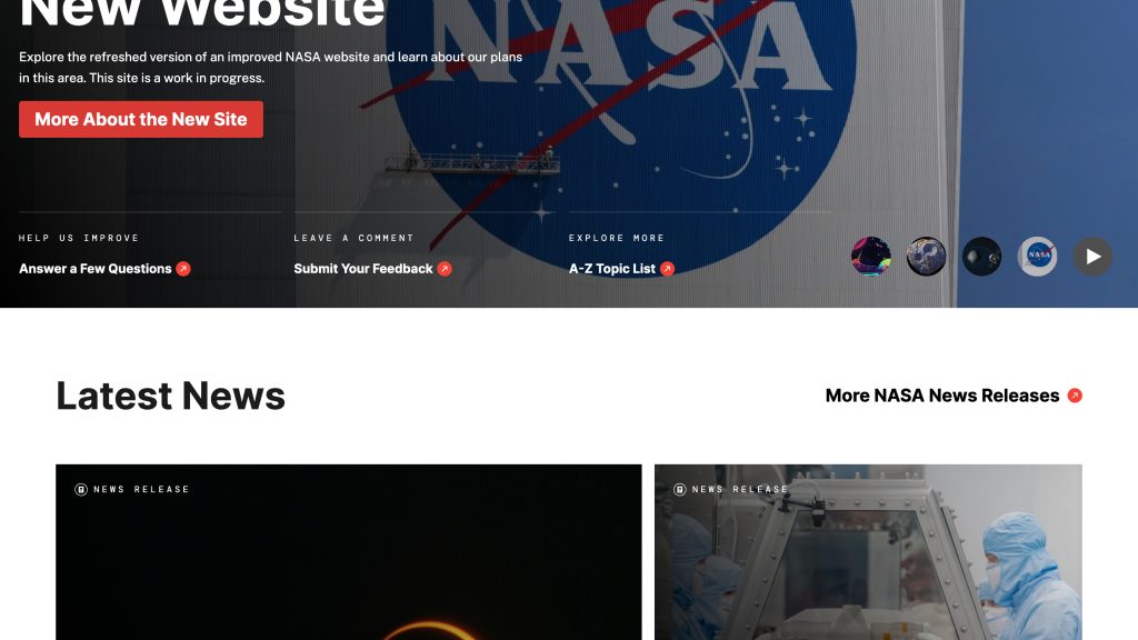 Why NASA Chose WordPress for Revamping Its Flagship Website